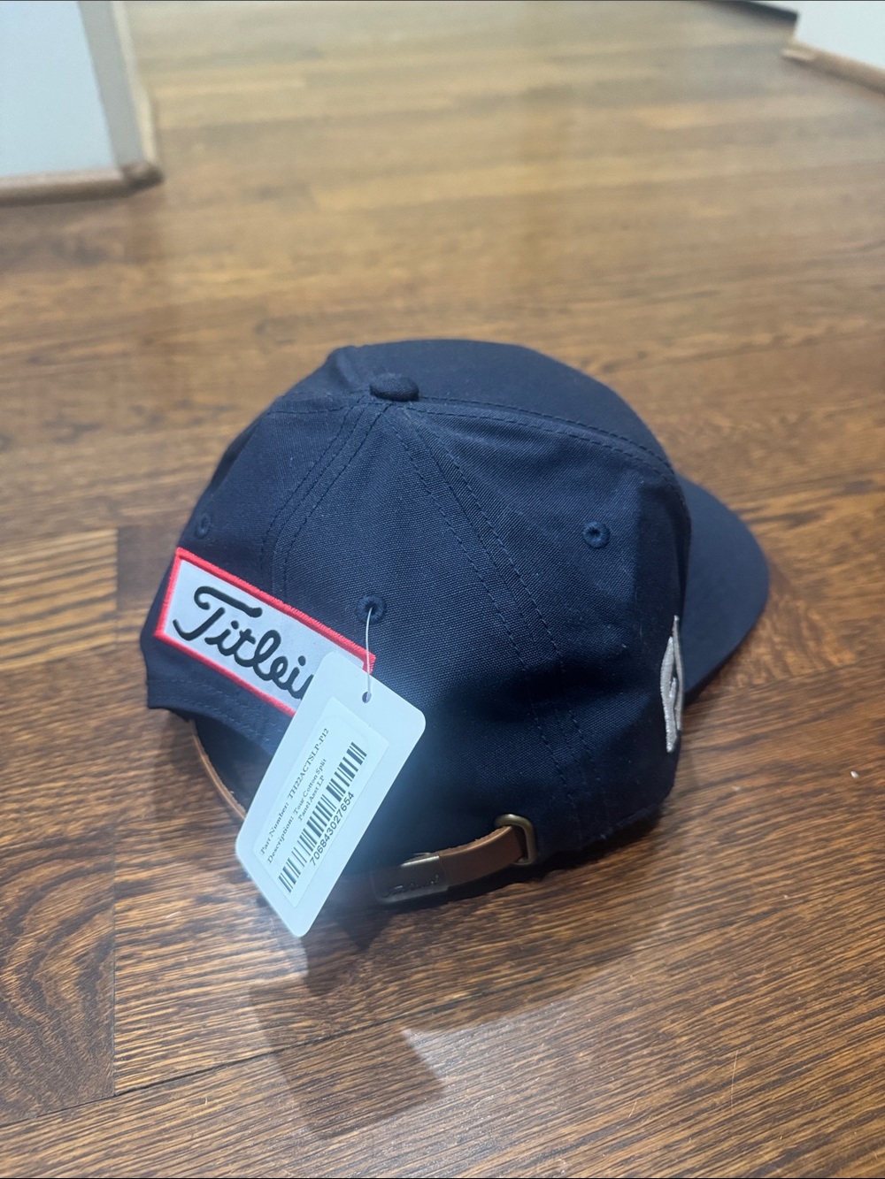 Titleist Navy Kids Snapback Cap with White Script Logo - Picture 2 of 4